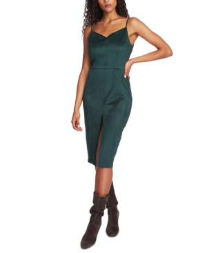 1.STATE Stretch Microsuede Body-con Dress Size: 8 - iMart Shop