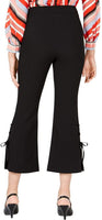 Bar III Womens Lace-Up Mid Rise Pants Medium - iMart Shop